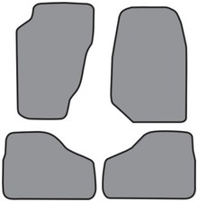 Mats Compatible W 2002-2007 Jeep Liberty Floor Mat 4pc Cutpile - Pick Color