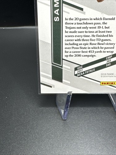 2018 Donruss Elite - Rookies Red #151 Sam Darnold /199 (RC) - Picture 14 of 14