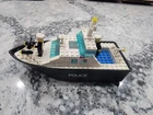 1987 Vintage Lego Set 4010 Police Rescue Boat 100% Complete