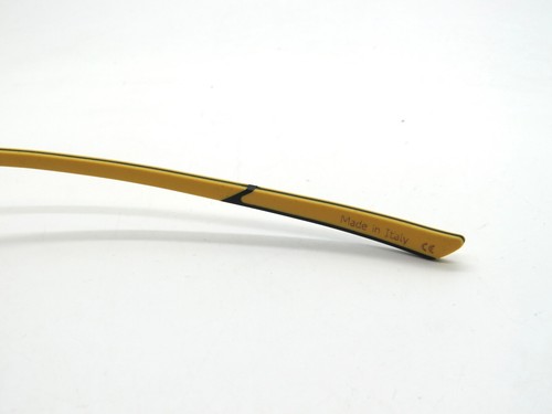 McLaren Super Series MLSUPO22 C04 Matte Black-Yellow Rimless 57mm Eyeglasses - Picture 7 of 8