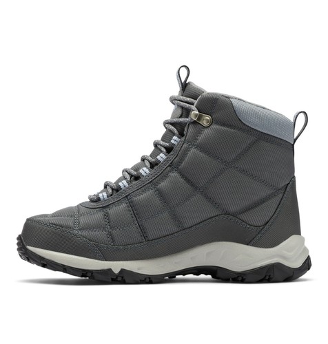 Columbia Womens Firecamp Insulated Hiking Boot, Graphite/Faded Sky, 9 US - Picture 7 of 9