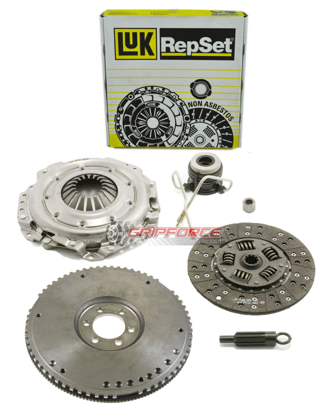 LuK 01-035 CLUTCH KIT+FLYWHEEL COMBO for 87-88 JEEP 4.0L 4.2L 1989 PEUGEOT TR
