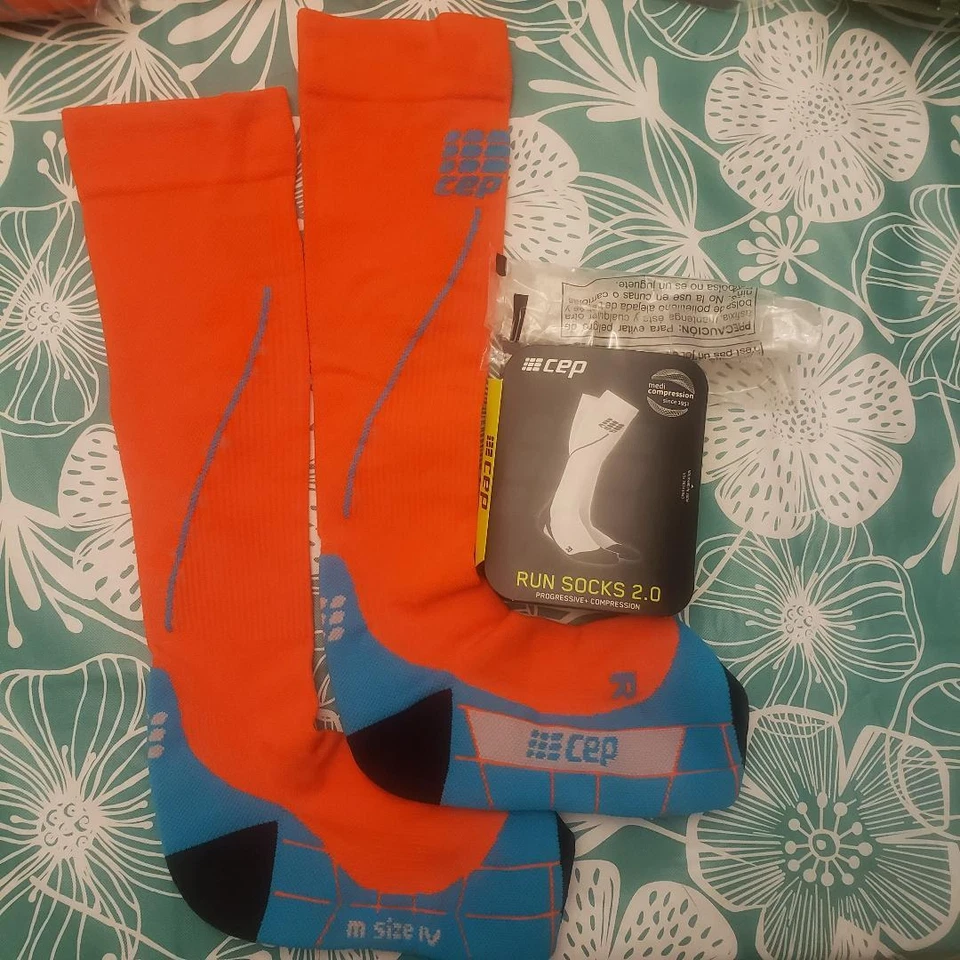 Calcetines de compresión progresivos CEP 2.0 Full High para hombre + para correr elige talla y color Foto 3 de 4