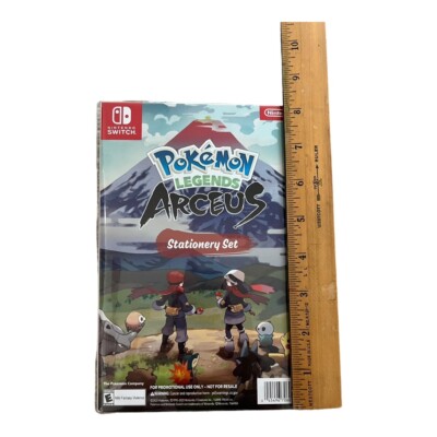 Pokemon LEGENDS ARCEUS Stationary Set Art Portfolio Promo Target