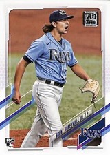 2021 Topps Update  Brent Honeywell Jr. #US246   Rookie Tampa Bay Rays