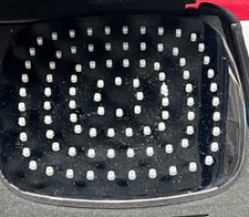 NEW Solid Brass Chrome Plated Rounded Shower Head 8" Square      Q-442