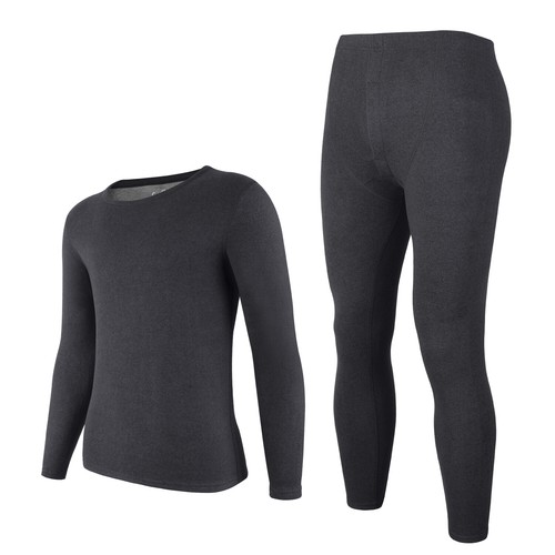 Long Johns & Bottom 2PC Shirt Thermal Underwear Mens Top Winter Shirt Top XL-4XL - 第 22/25 張圖片