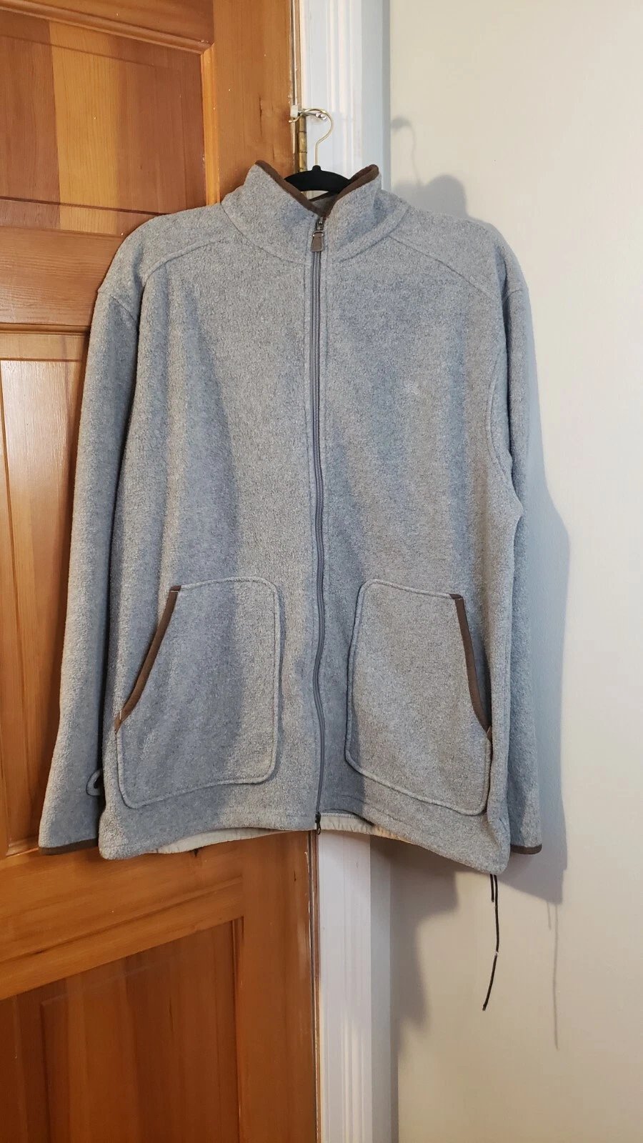 Arnold Palmer Men's Full Zip Fleece Jacket Sz M