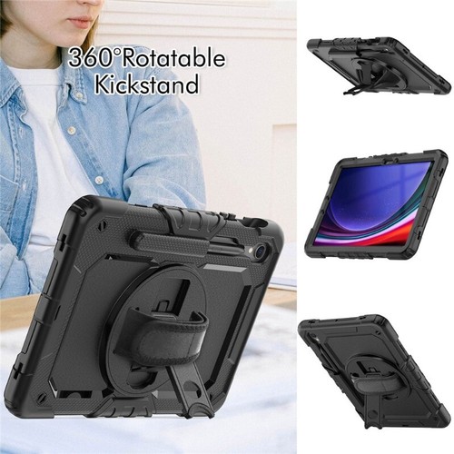 Heavy Duty Rugged Stand Case Screen Cover For Samsung Galaxy Tab S9 Plus Ultra - Picture 19 of 140