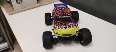 HSP 500-01 Visitor 1 Blue RC RTR 1/10 4WD 3cc NITRO OFF ROAD TRUGGY