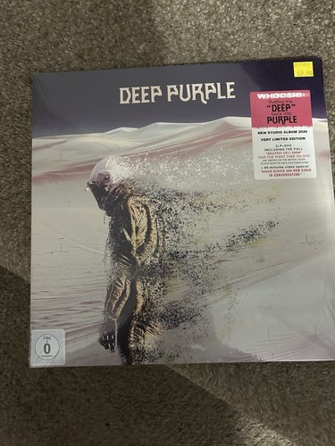 Deep Purple - Whoosh Very Limited Edition 2lp +dvd. New, Factory Sealed