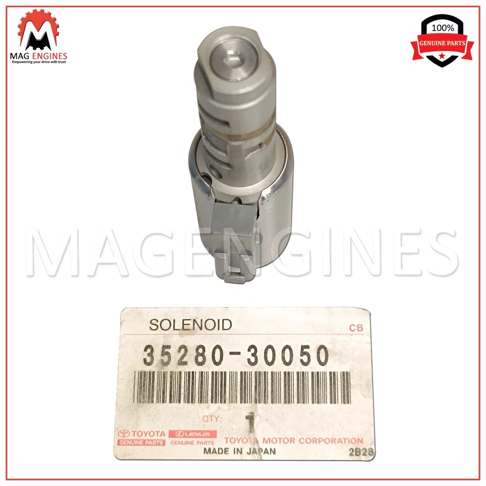 35280-30050 GENUINE OEM SOLENOID ASSY, LOCK UP CONTROL 3528030050 - Image 3 of 4
