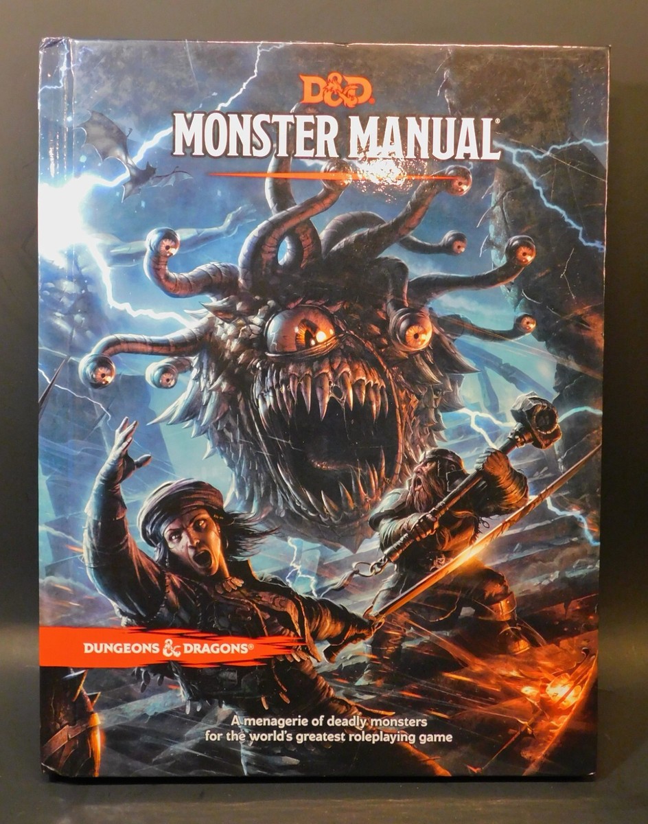 2014 Dungeons and Dragons D&D Monster Manual | eBay