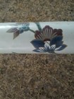 4 Vintage Borden Wallpaper Double Rolls Green blue rust 55 sq ft ea flowers