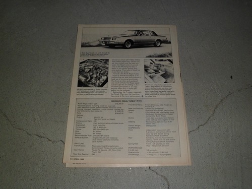 VARIOS BUICK GNX GRAN REGALO NACIONAL G.N.X. ANUNCIO/ARTÍCULOS COLOR BLANCO Y NEGRO - Imagen 67 de 85