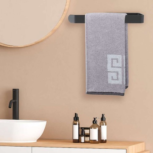Paper Towel Holder Under Cabinet Wall Mount Rack Kitchen Bathroom Towel Rack - Picture 4 of 14