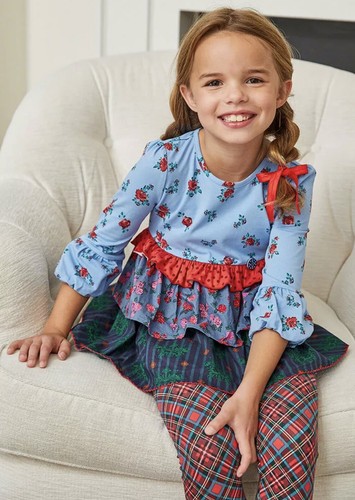 Matilda Jane Once Upon A Time Girls Size 4 Winding Road Tunic Top NWT
