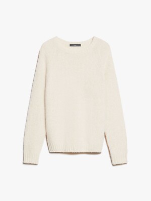 WEEKEND Max Mara ALPAKA UND BAUMWOLLE SHIRT WE5366114106014 ICE A/I24