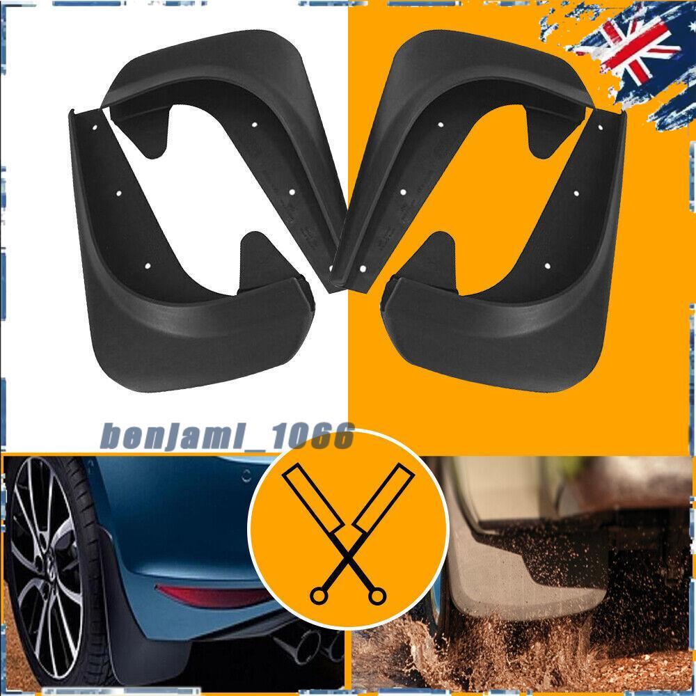 Front Rear Universal Car Mud Flaps Splash Guards Mudflaps Mudguards 4Pcs/Set