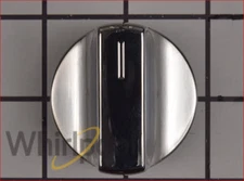 New Genuine OEM Whirlpool Oven Range Surface Burner Knob W11159630