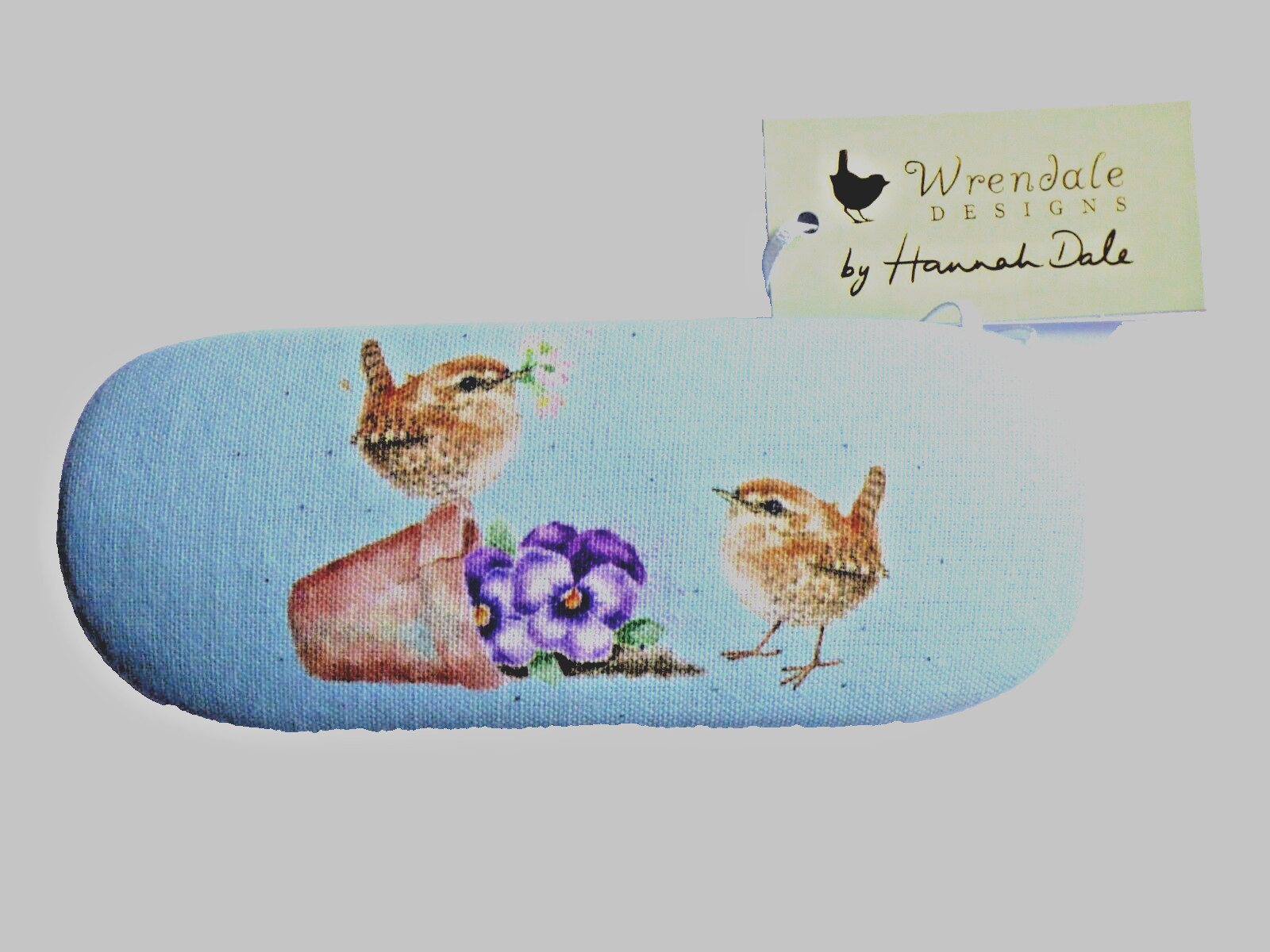 Gorgeous Wrendale Glasses Case ""POTTERING ABOUT"" by Hannah Dale