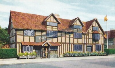 Shakespeares Geburtsort Stratford-upon-Avon unbenutzte Kamerafarbe Postkarte
