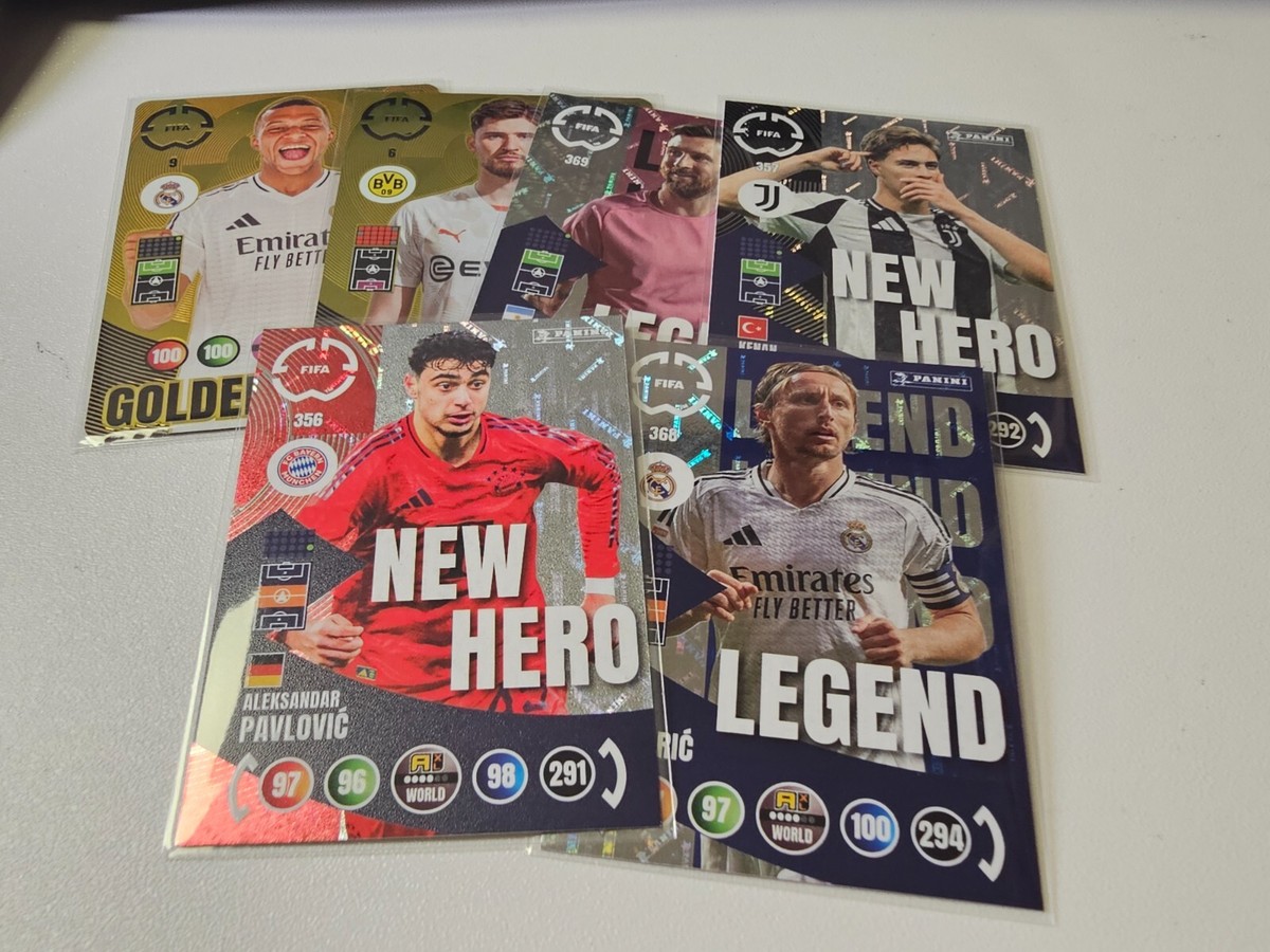 PANINI ADRENALYN XL FIFA CLUB WORLD CUP 2025 GOLDEN BALLERS