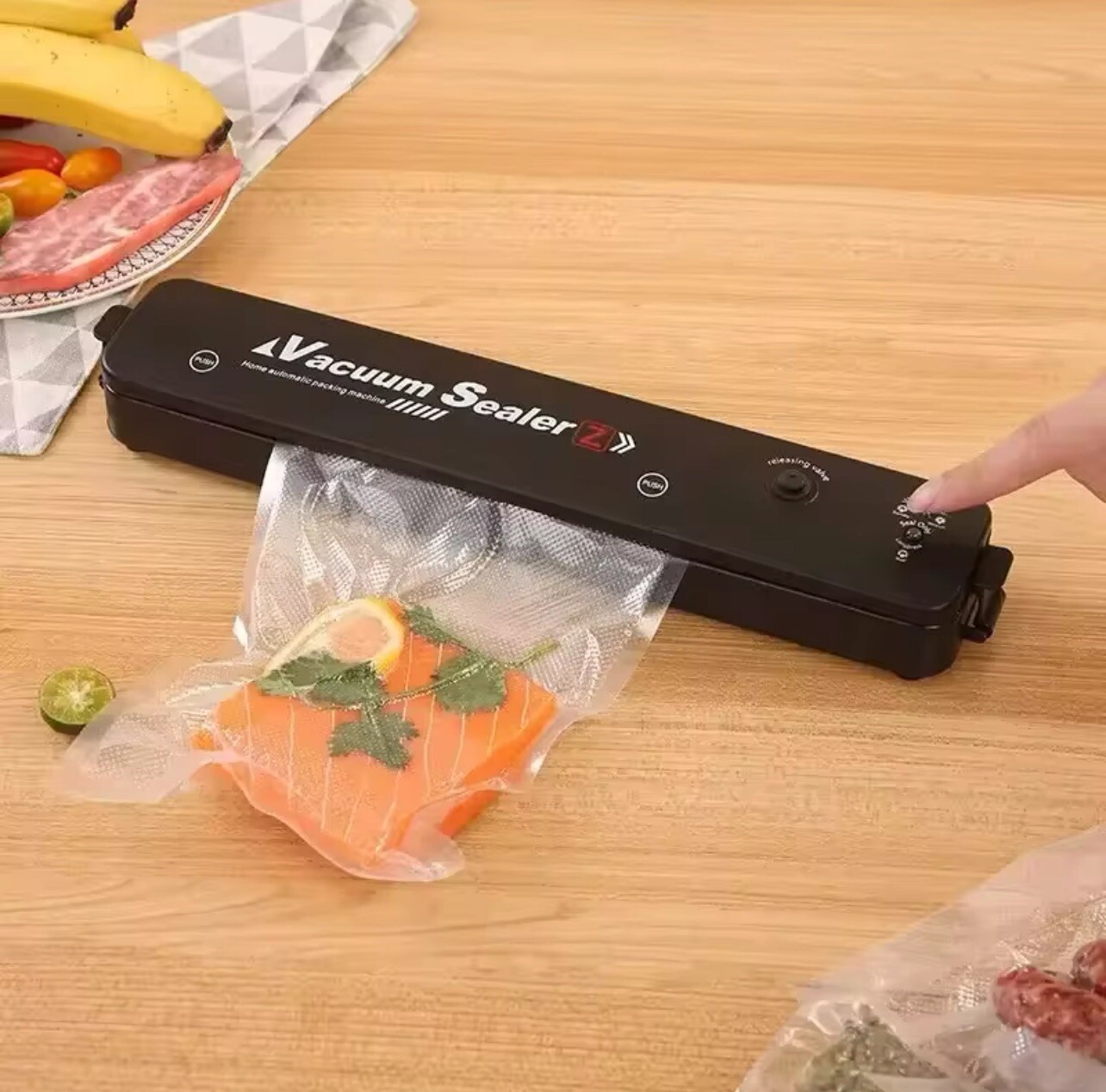Machine d'emballage sous vide automatique avec barre de soudure étanche 30cm