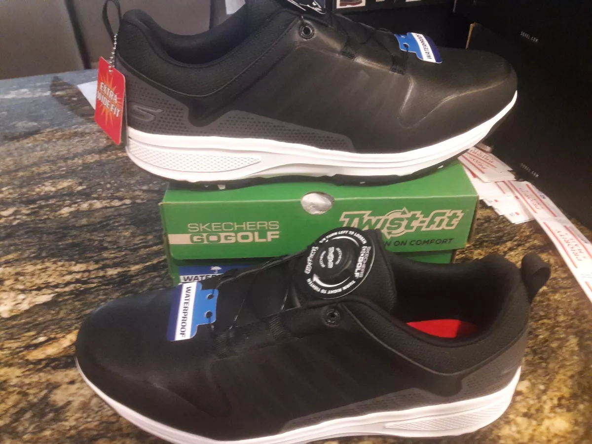 Skechers extra wide top fit golf shoes