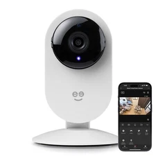 Geeni Glimpse Indoor 1080p Wi Fi Securiy Camera with Voice Control