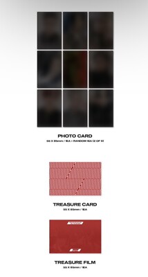 Treasure EP (Random Cover) (incl. 180pg Booklet, 2 x Photocards