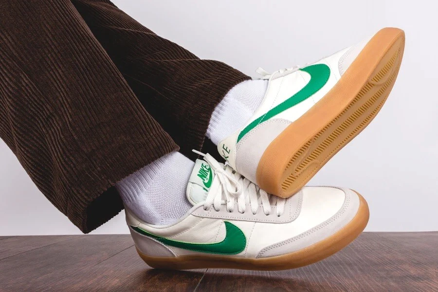Nike Killshot 2 Leather Shoes 432997 111 White Sail Lucid Green 8 US
