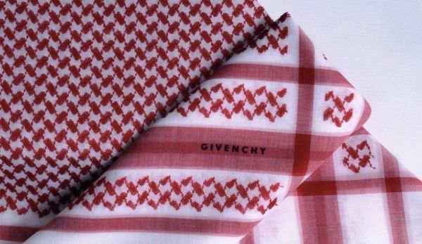 スカーフ GIVENCHY Scarves Givenchy Scarf Black Green Botanical Floral Dragonfly