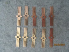 H0 - GPS HOWPU1 New Style  Composition Wheel Contact Set of 10 - New