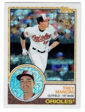 TREY MANCINI Orioles ~ 2018 Topps Chrome Silver Pack 1983 Refractor ~ FREE SHIP