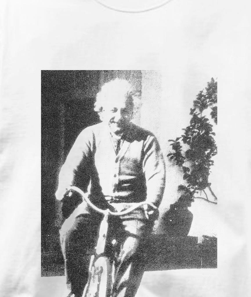 albert einstein bike helmet Bicycle Albert Einstein Cycling Science T Shirt