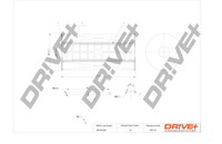 Dr!ve+ ÖLfilter Filtereinsatz FüR KIA Sorento III 2.2 Crdi 4WD Sportage Hyundai