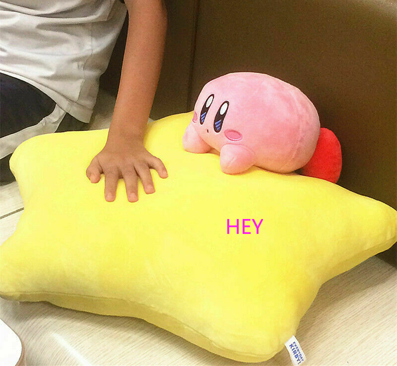 Big Kirby Warp Star Plush Doll Stuffed Toy Pillow Cushion 54cm