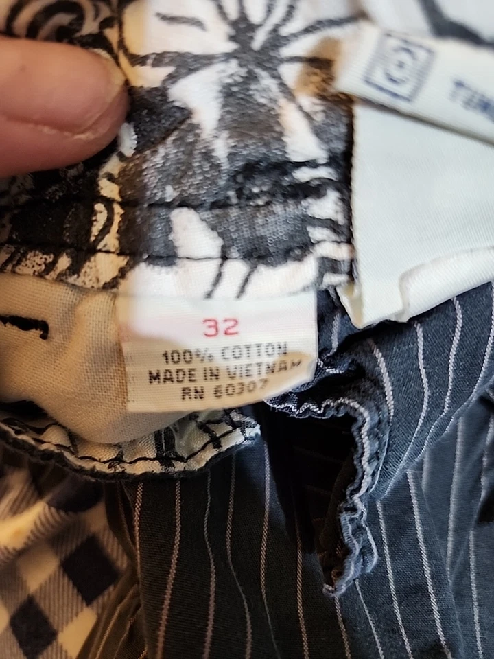 Bermudas Union Bay 32 Rayas De Colección Para Hombre Estilo Años 90 Y2k Foto 4 de 4