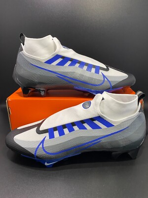 Size 11 Nike Vapor Edge Pro 360 Blue White Black Football Cleat DQ3670 041 NEW Nike Vapor Edge Pro 360 Blue Black White Football Cleats  main image 4