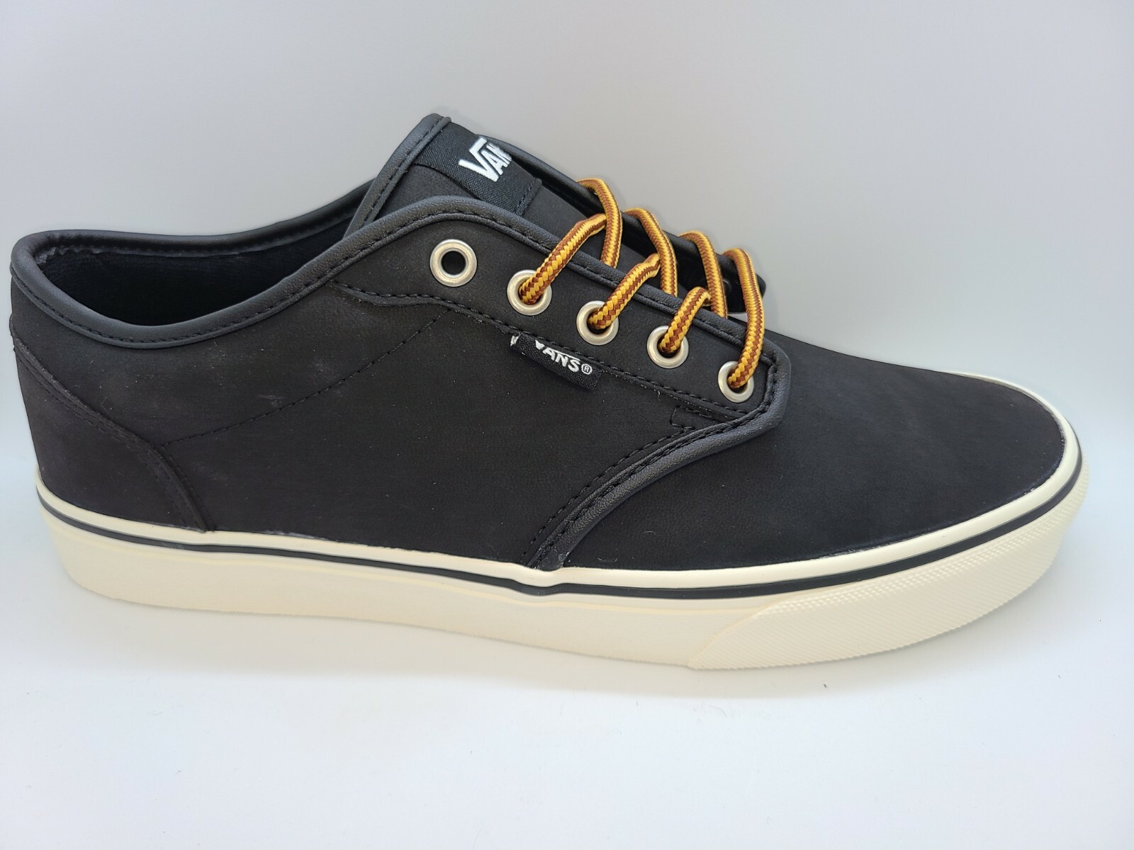 Vans Atwood Leather Black Marshmallow 