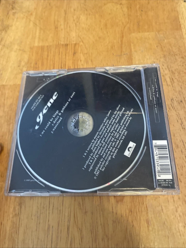 Gene We Would Be Kings UK Import 3 Track CD 1997 Polydor Records Issue - Image 2 of 4