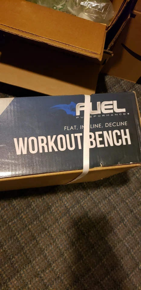 Banco de pesas de entrenamiento Fuel Pureformance FID inclinación disminución levantamiento gimnasio en casa Foto 2 de 4