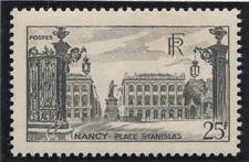 TIMBRE FRANCE 778** Nancy 1947