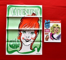 CORRIERE DEI RAGAZZI # 47 Del 1972  CON RARO POSTER VALENTINA + INSERTO SCUOLA 