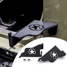 Black Accessories Foot Pegs Rest Pedal Door Hinge For Jeep Wrangler Tj 1997-2006 Black Accessories Foot Pegs Rest Pedal Door Hinge For Jeep Wrangler Tj 1997-2006