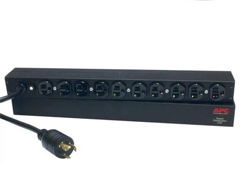 APC AP9564 Basic PDU Rack PDU, Basic, 1U, 20A, 120V, (10)5-20; L5-20P - 第 1/1 張圖片