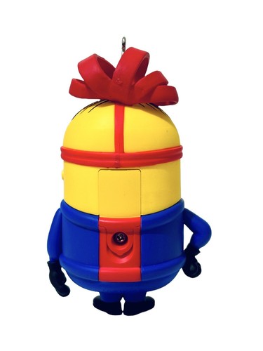 Hallmark Keepsake "The Gift of Stuart - Minions" 2023 Sound Ornament NEW - Picture 4 of 14