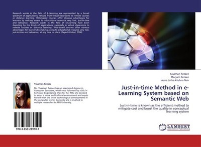 Just-in-time Method in e-Learning System based on Semantic Web Yasaman Rezaee