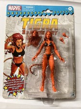 MARVEL LEGENDS TIGRA THE FELINE FURY 6 RETRO ACTION FIGURE